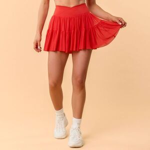 Blogilates -  Women's Ballerina Skort - Red M Red